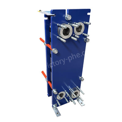 품질  Gasketed Plate Heat Exchanger 0.5mm Painted Plate Frame Heat Exchanger 공장