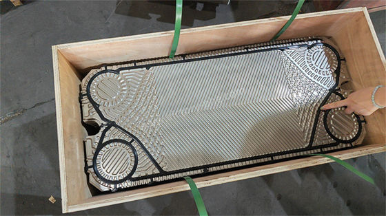 청정 GEA 열 교환기 판 가루 코팅 0.5mm 0.6mm 두께