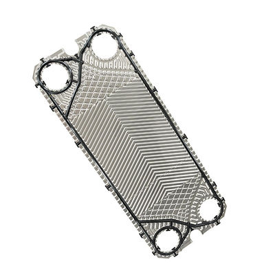 쏘덱스 판형 열 교환기 부품 0.6mm 부식 저항성