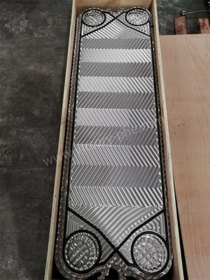 NBR/EPDM/Viton 가스켓을 가진 온도 애플리케이션을 위한 Herringbone 열 교환장판